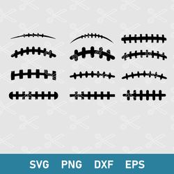 football laces bundle svg, football laces svg, football svg, sport svg, png dxf eps digital file