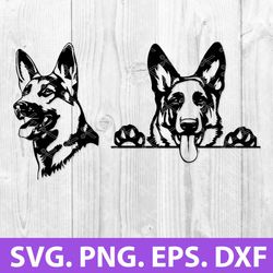 german shepherd bundle svg, german shepherd svg, dog svg, animal svg, png dxf eps file