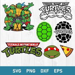 ninja turtles bundle svg, ninja svg, teenage mutant ninja turtles svg, png dxf eps digital file