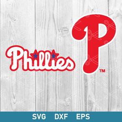 philadelphia phillies svg, philadelphia svg, mlb logo svg, baseball team svg, sport svg, dxf eps digital file