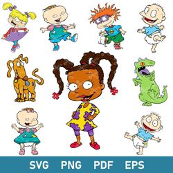 rugats bundle svg, rugats svg, tommy svg, chuckie finster svg, american baby svg, png dxf digital file