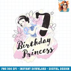 disney princesses snow white seventh birthday princess png download