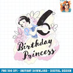 disney princesses snow white sixth birthday princess png download