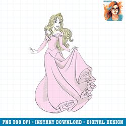 disney sleeping beauty princess aurora sketch png download png download