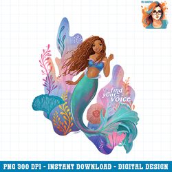 disney the little mermaid ariel find your voice png download