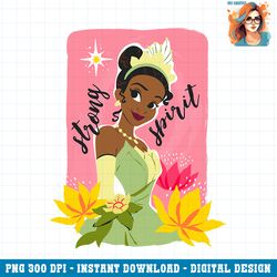 disney the princess & the frog tiana portrait free spirit png download