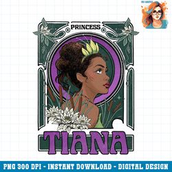 disney the princess & the frog tiana profile sketch png download