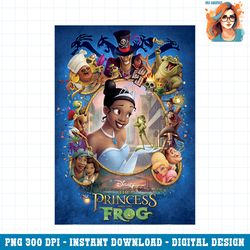 disney the princess and the frog classic movie poster png download