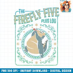 disney the princess and the frog the firefly five plus lou png download