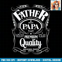 father s day papa dad birthday vintage one of a kind best png download