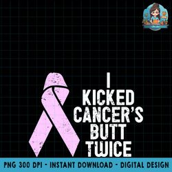 breast cancer awareness fight png download kicked cancer twice copy