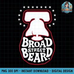 broad street beard philadelphia basketball png download