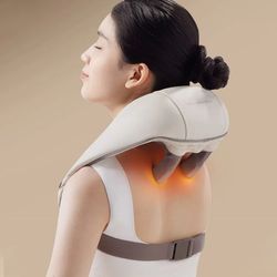 neck and shoulder heat massager