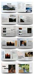 nature photography lookbook template, service business brochure, canva brochure file