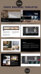 canva corporate brochure template, business brochure template, catalogue template, canva templates, business marketing