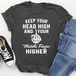 keep your head high tee