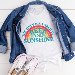 beer & sunshine tee