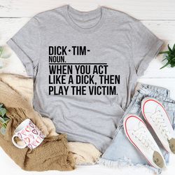 play the victim tee