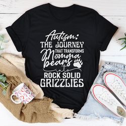 autism mama grizzlies tee
