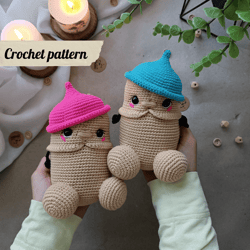 penis crochet pattern, amigurumi pattern for beginner, crochet penis pdf photo tutorial, funny gift for her