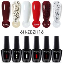 15ml summer color series gel nail polish set 6pcs permanent nail polish kit hybrid varnish all for manicure set