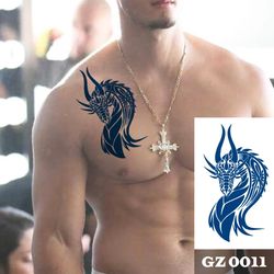 semi-permanent waterproof realistic arrow tattoo design sticker for men, men's waterproof arrow tattoo sticker,