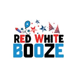 red whiete booze svg, 4th of july svg, happy 4th of july svg, independence day svg, digital file