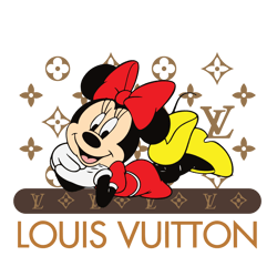 minnie mouse louis vuitton svg, lv svg, lv brand logo svg, louis vuitton pattern svg, louis vuitton svg cricut file