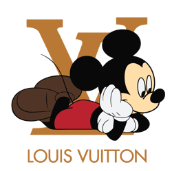 mickey mouse louis vuitton svg, lv svg, lv brand logo svg, louis vuitton pattern svg, louis vuitton svg cricut file