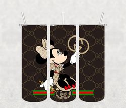 minnie gucci tumbler wrap png, gucci tumbler png, straight tumbler wrap png, skinny tumbler 20oz design digital download