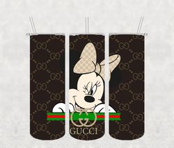 minnie gucci tumbler wrap png, gucci tumbler png, straight tumbler wrap png, skinny tumbler 20oz design digital download