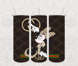 minnie gucci tumbler wrap png, gucci tumbler png, straight tumbler wrap png, skinny tumbler 20oz design digital download