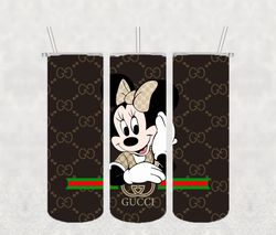 minnie gucci tumbler wrap png, gucci tumbler png, straight tumbler wrap png, skinny tumbler 20oz design digital download