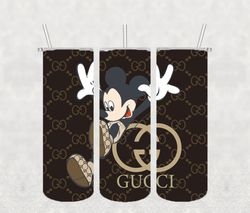 mickey gucci tumbler png, gucci tumbler png, straight tumbler wrap, skinny tumbler 20oz design digital download