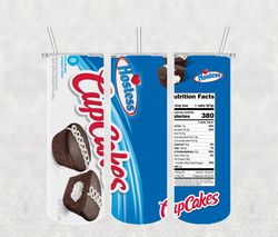 hostess cupcakes tumbler wrap png, candy tumbler png, tumbler wrap, skinny tumbler 20oz design digital download