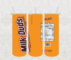 milk duds tumbler wrap png, candy tumbler png, tumbler wrap, skinny tumbler 20oz design digital download