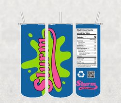 slurm tumbler wrap png, candy tumbler png, tumbler wrap, skinny tumbler 20oz design digital download