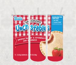 uncrustables strawberry tumbler wrap png, candy tumbler png, tumbler wrap, skinny tumbler 20oz design digital download