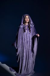 arwen purple fantasy cape - lord of the rings cosplay