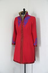 grisha corporalki tailor red kefta - inspired by shadow and bone