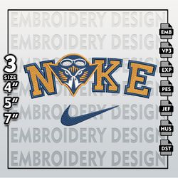 ncaa embroidery files, nike ut martin skyhawks embroidery designs, machine embroidery files, ncaa ut martin