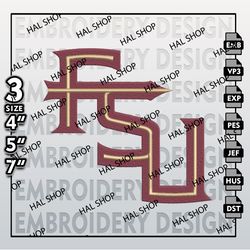 florida state seminoles embroidery files, ncaa logo embroidery designs, ncaa seminoles, machine embroidery designs
