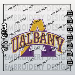 ncaa embroidery files, ualbany great danes embroidery designs, machine embroidery files, ncaa ualbany great danes