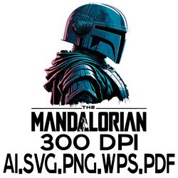 the mandalorian 4 digital file ai.pdf.eps.svg.png download files