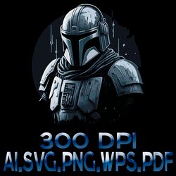 the mandalorian 8 digital file ai.pdf.eps.svg.png download files