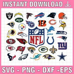 nfl teams svg football svg nfl svg all nfl teams svg nfl logo svg football svg football teams svg cut file (instant down