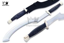 25'' egyptian khopesh, handmade high carbon steel blade battle ready with sheath - sword shop online - by empire