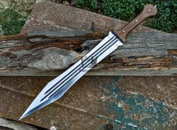 26'' handmade forest sword high carbon steel full tang blade with sheath best gift - new year gift by empire industry