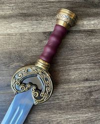 viking sword carbon steel sword king theoden herugrim sword hand forged sword long sword anniversary gift birthday gift