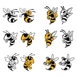 hornet bee mascot svg png, hornet mascot svg file,hornet cut files,hornet silhouette cut files,hornet clipart,hornet mon